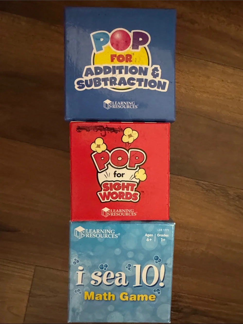 Set of 3 Educational Games